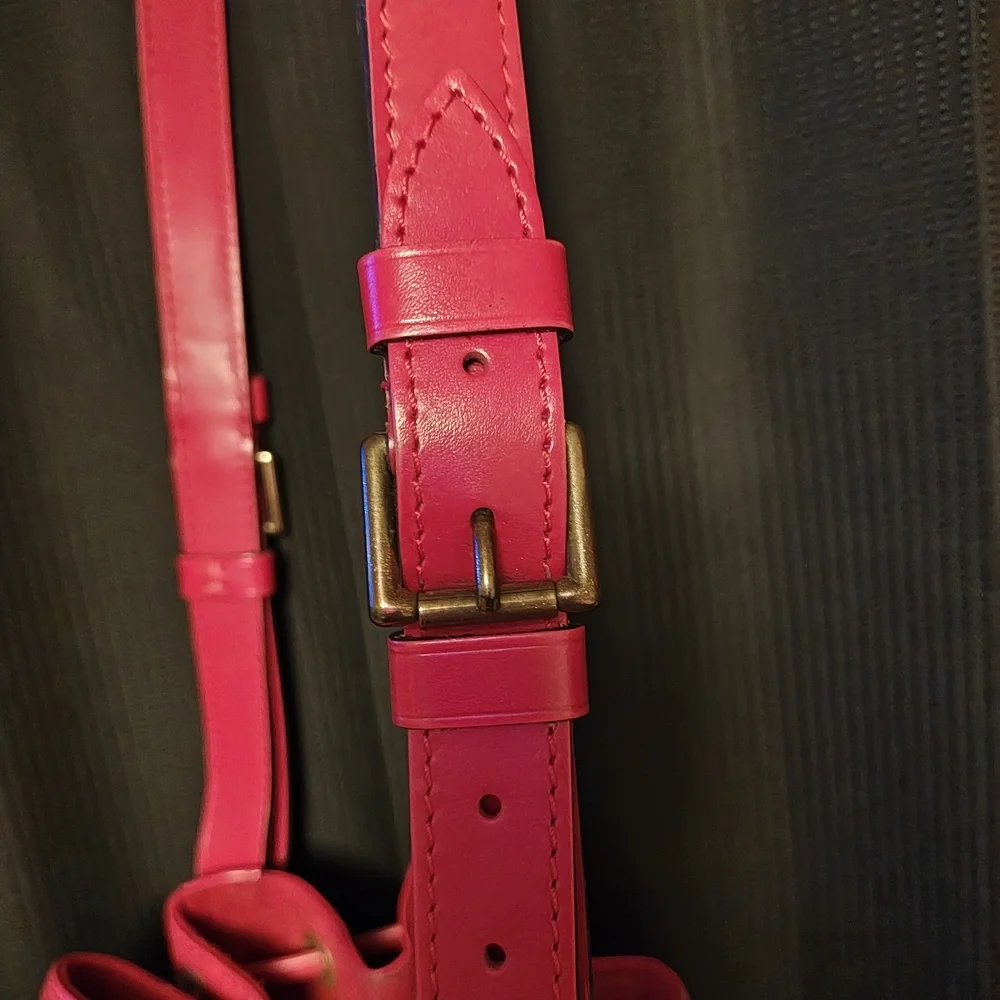 Louis Vuitton Red Epi Noe Bucket Bag
